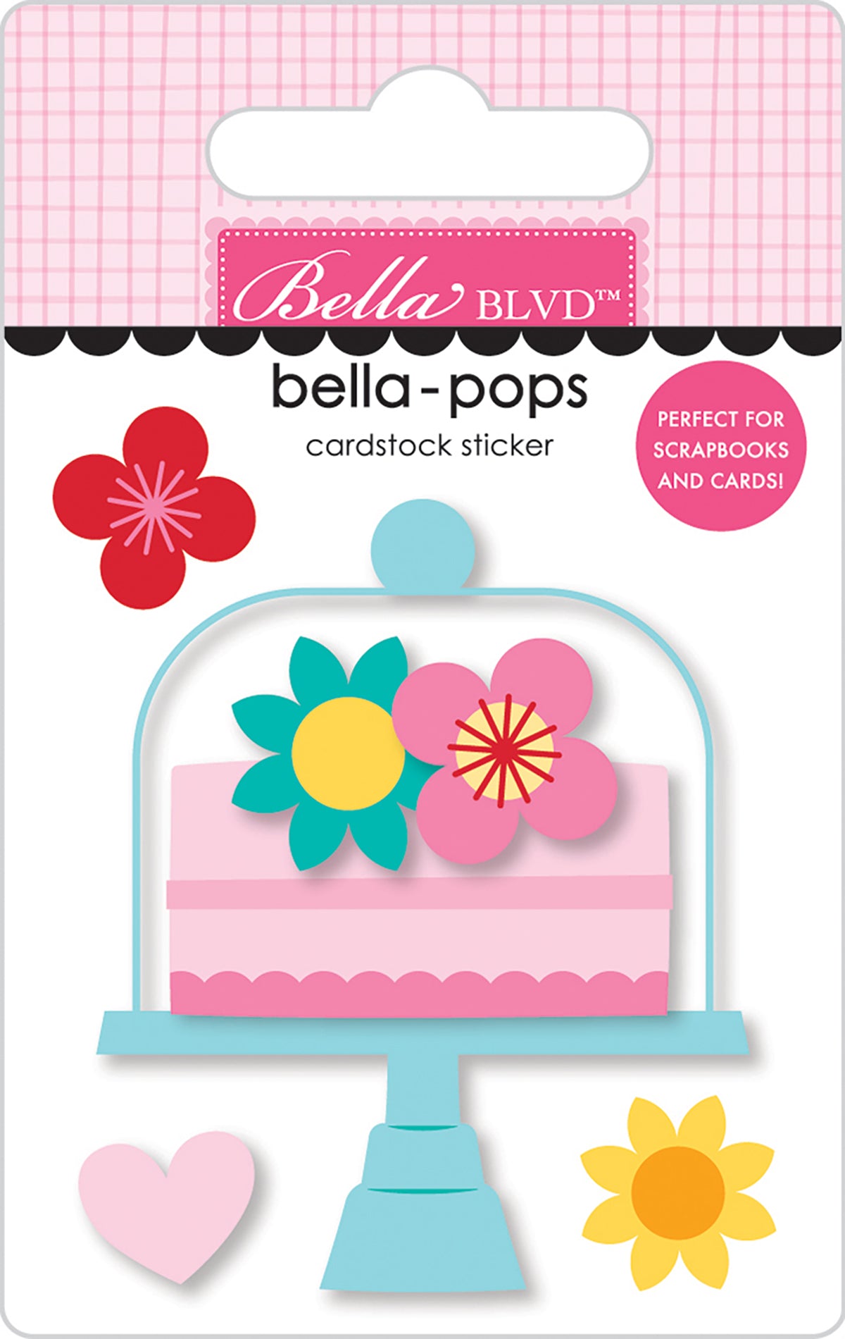 Pretty pastry Bella Pop 3d Stickers