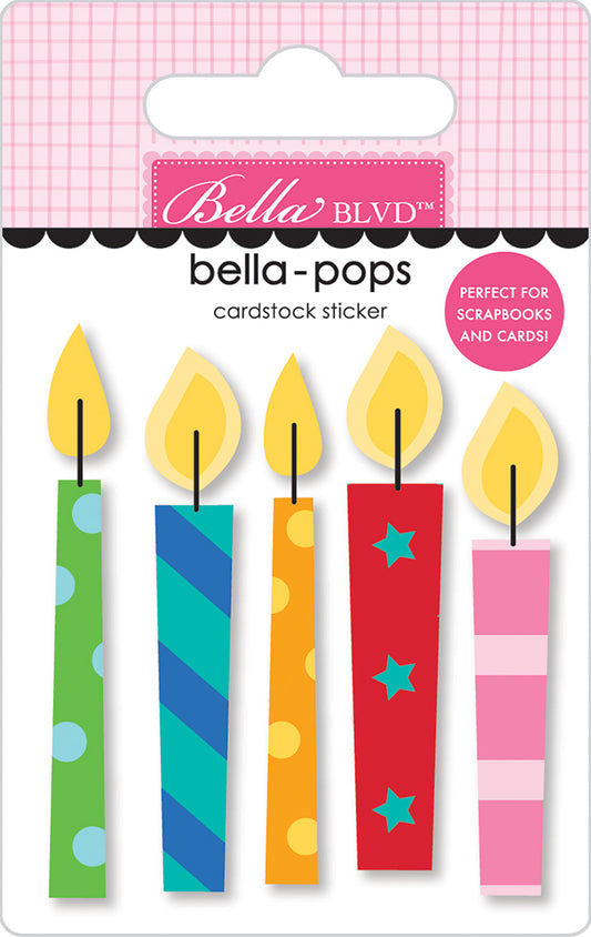 Make a Wish Candles Bella Pop Stickers
