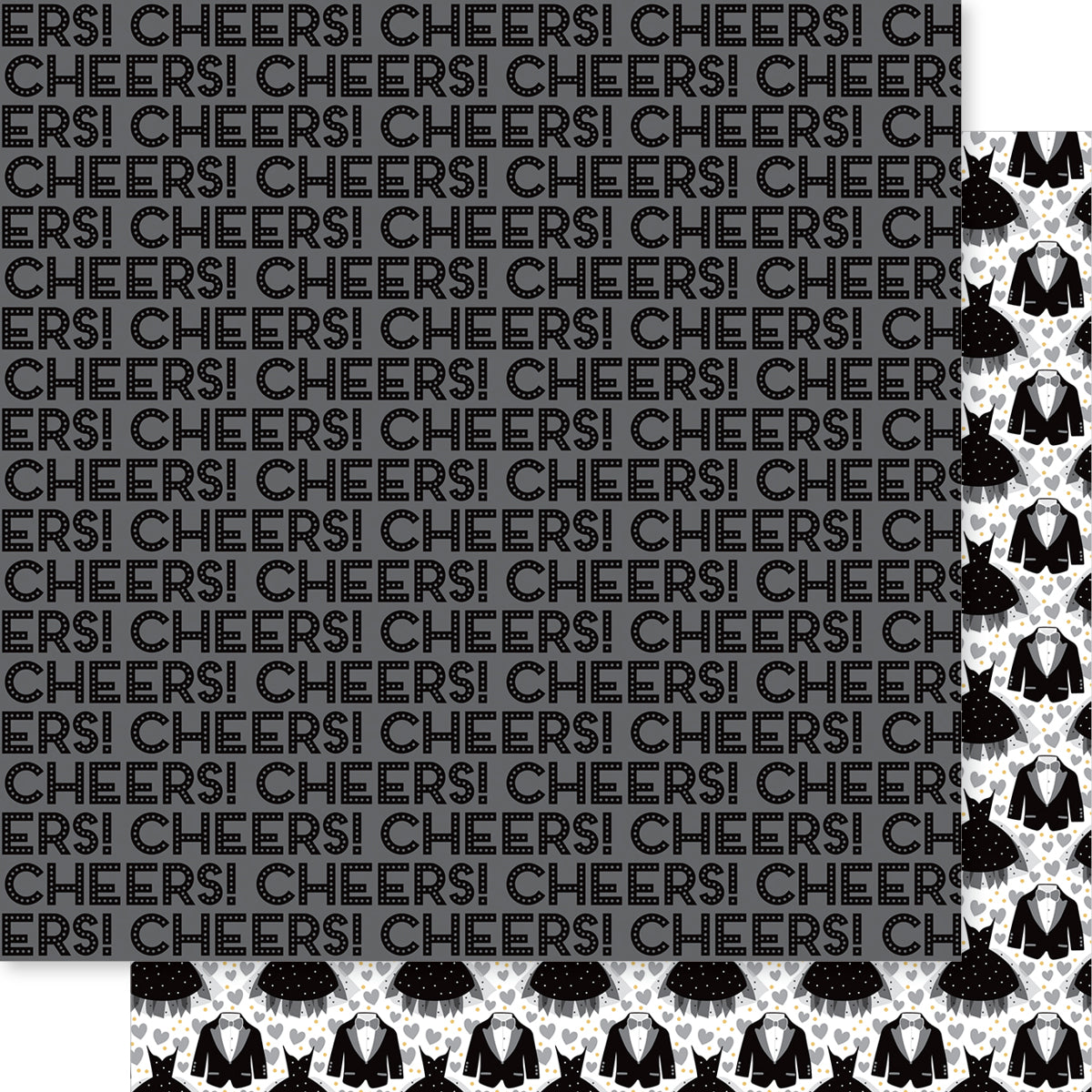 Time to Celebrate - Marquee Magic Scrapbook paper