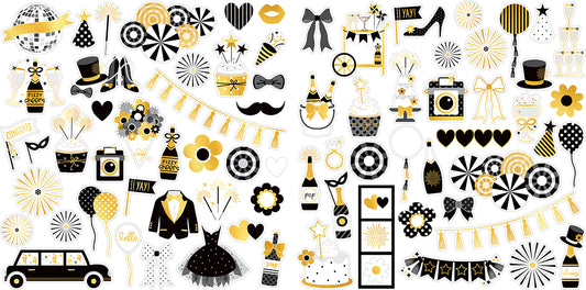 Lets Celebrate Icon Ephemera Die Cuts