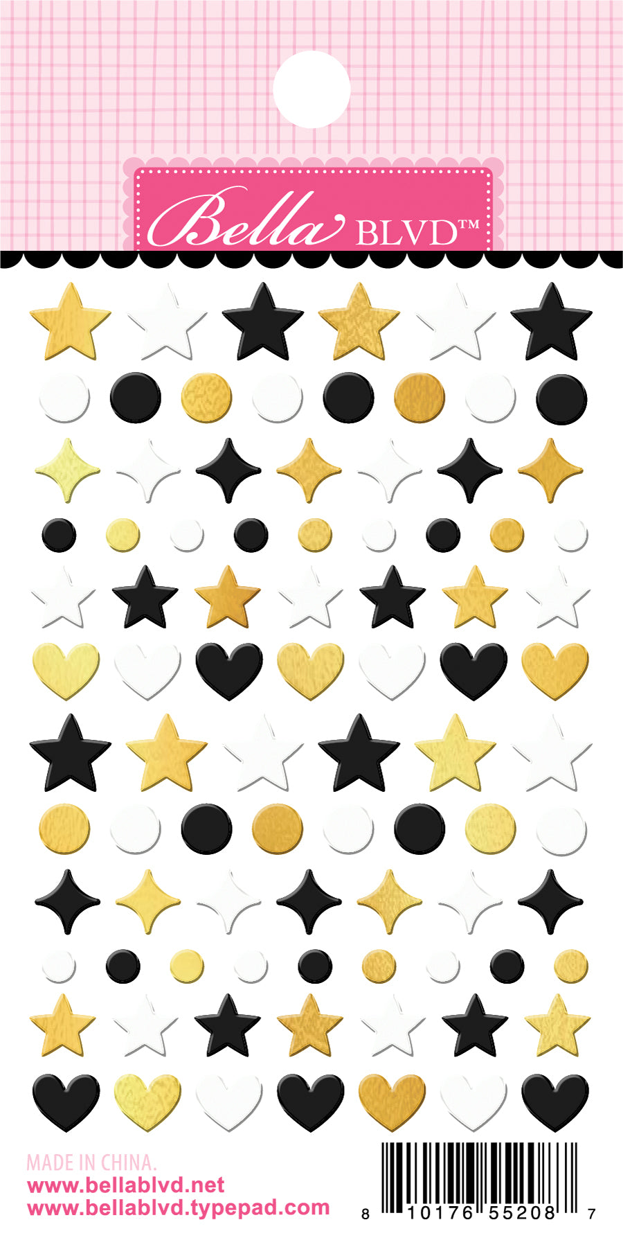 Lets Celebrate Party Epoxy Stickers by Bella Blvd