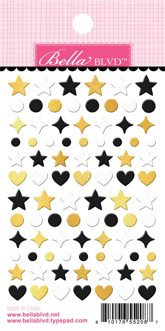 Lets Celebrate Party Epoxy Stickers by Bella Blvd