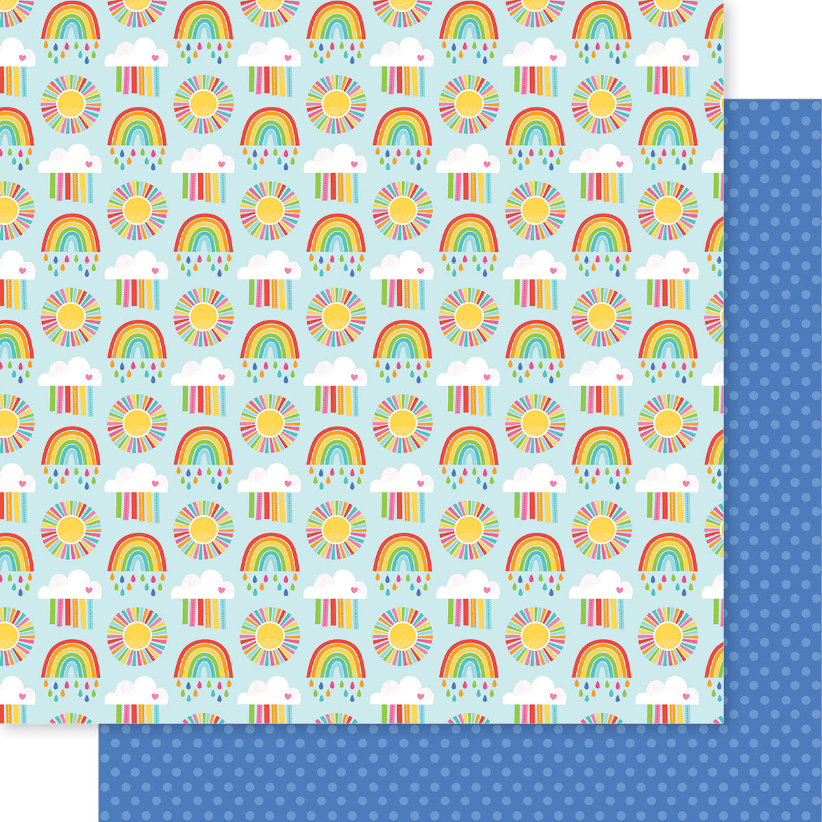 Sprinkle of Sunshine Walking on Sunshine Scrapbook Paper by Bella Blvd