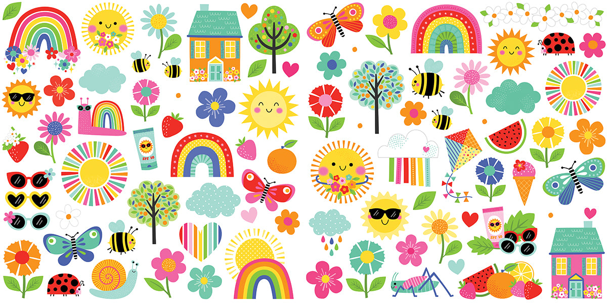 Walking on Sunshine Ephemera Icons Die Cuts