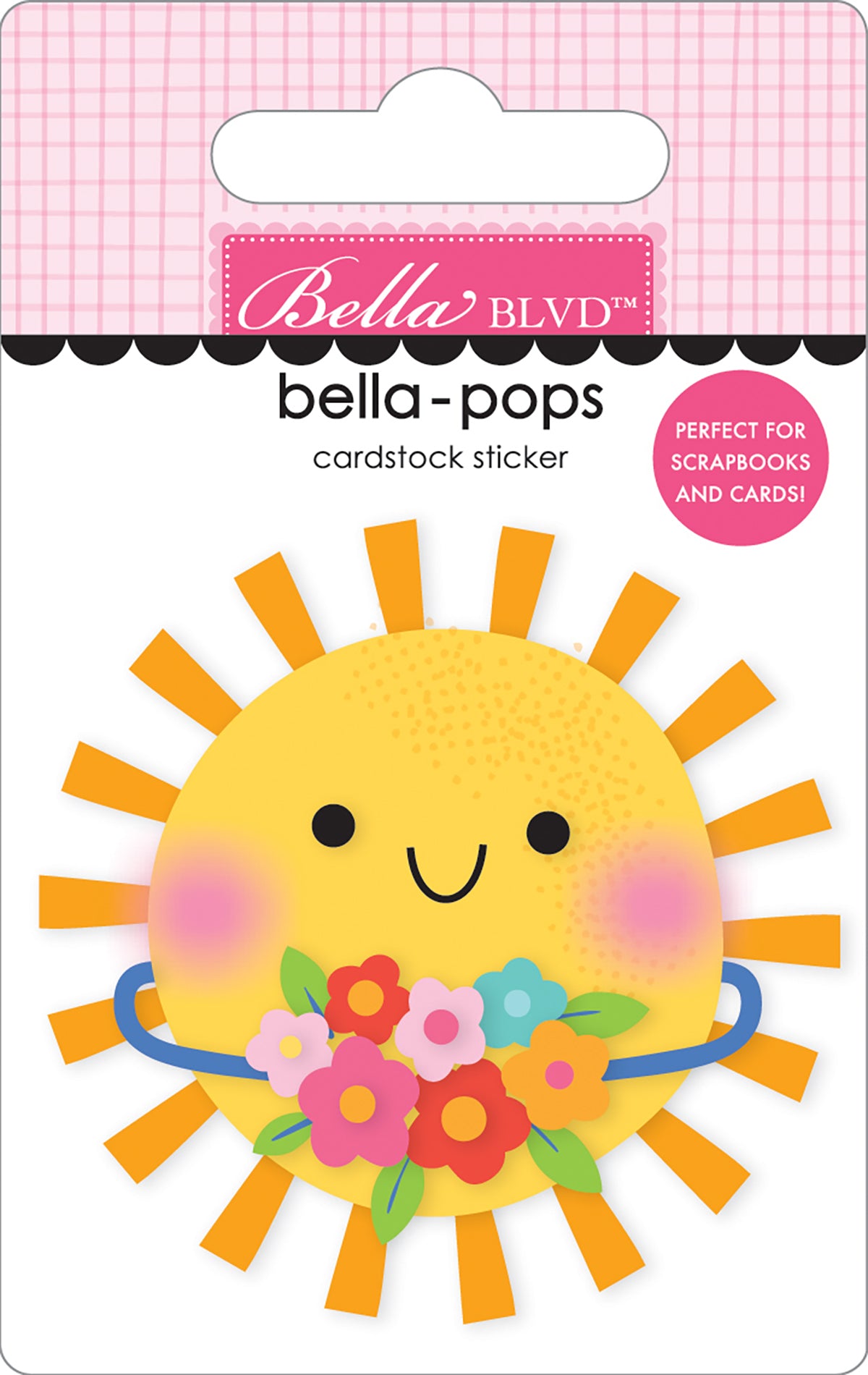Walking on Sunshine Rays and Roses Bella Pop Stickers