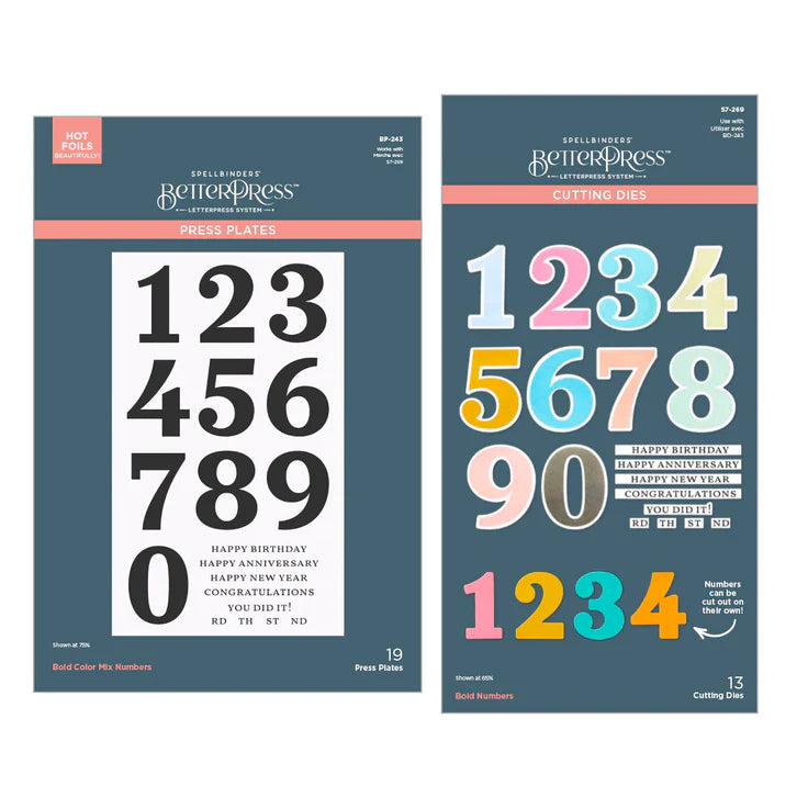 Color Mix Celebrations BetterPress and Die Bundle