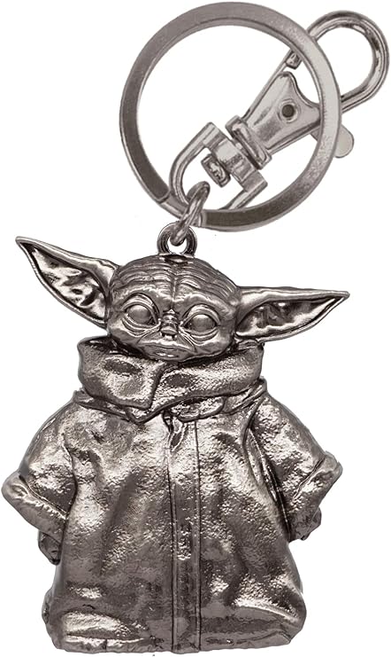 Baby Yoda The Child Metal Keychain