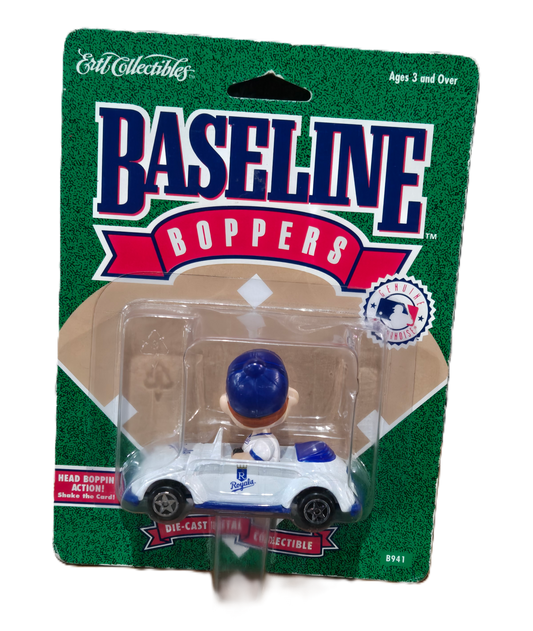 Kansas City Royals Baseline Boppers Die Cast Bobblehead