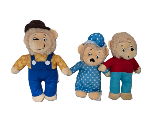 Berenstain Bears Plush Set