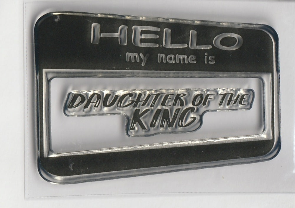 Daughter of the King Religious Stamp by The Well