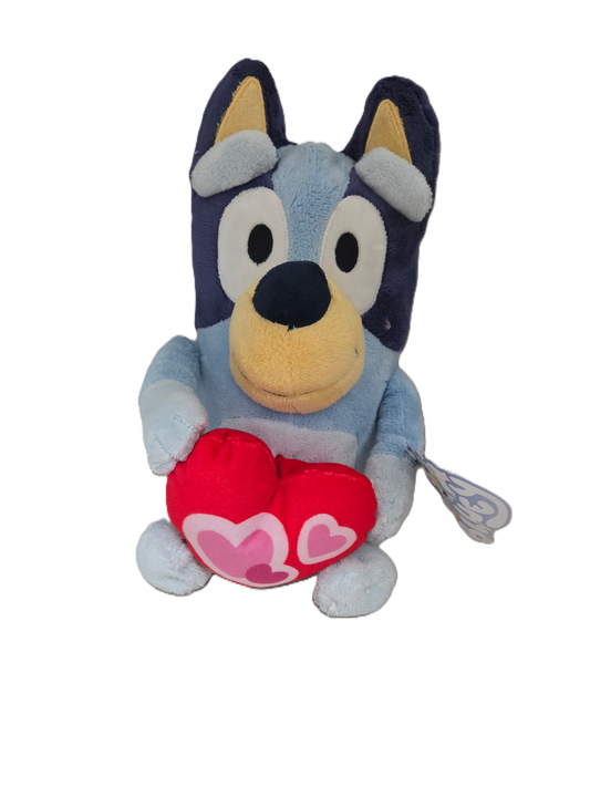 Bluey with Heart Plush