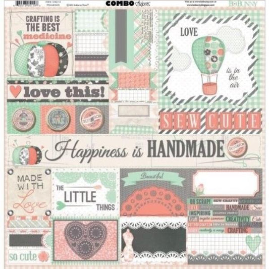 Bo Bunny Pin Cushion Combo Stickers