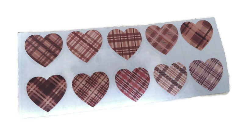 Boho Heart Patterned Stickers Set – Country Croppers
