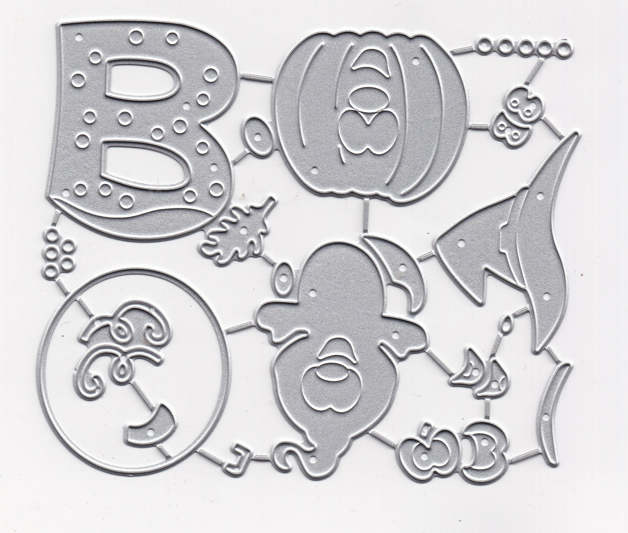 Halloween Boo Dies Set