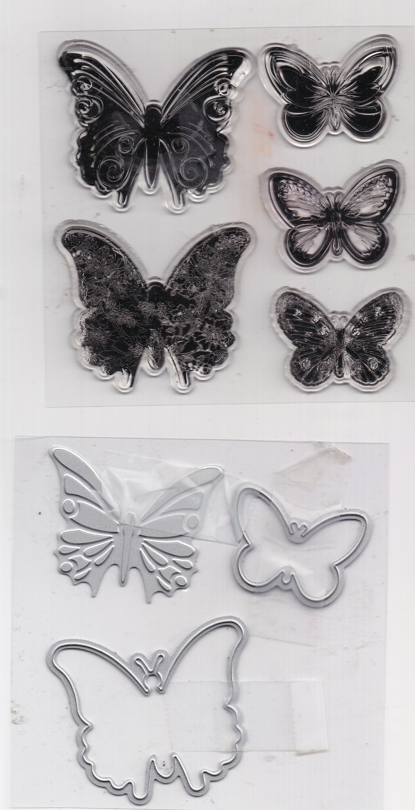 Butterfly Stamps and Dies Set