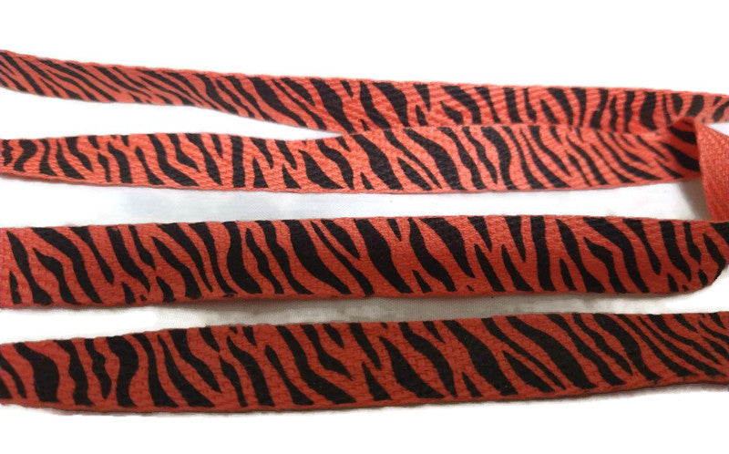 Tiger print Twill Ribbon