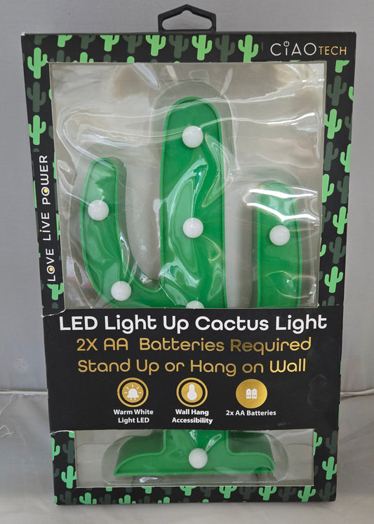 Light Up LED Cactus Light