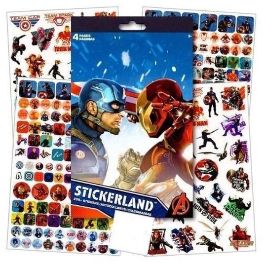Captain America Civil War Sticker Book