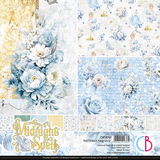 Ciao Bello Midnight spell Patterned paper