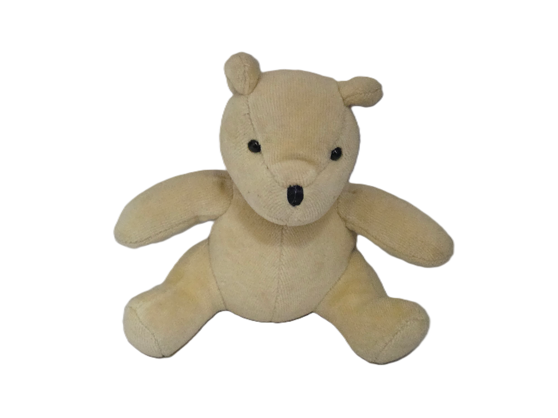 Classic Winnie the Pooh Plush Rattle Bear