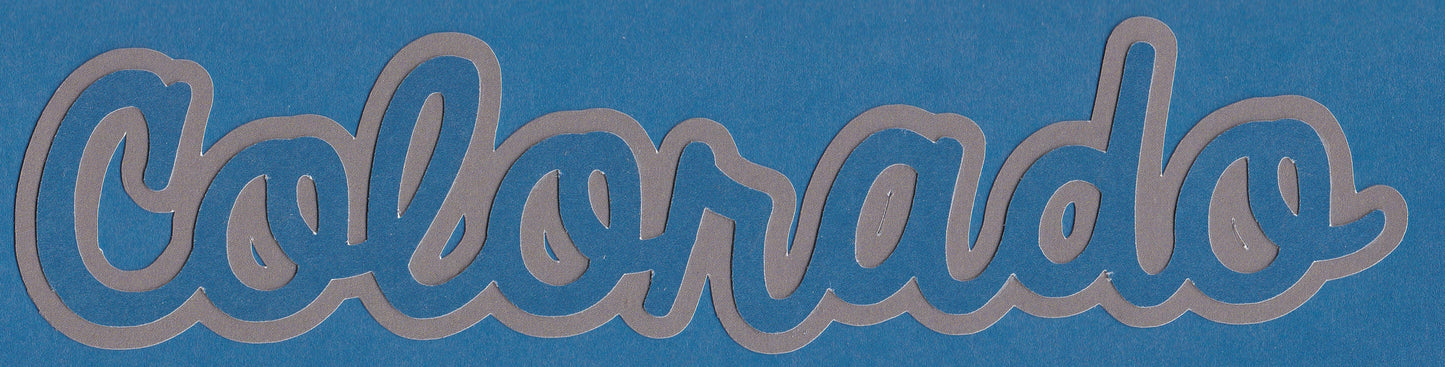 Colorado Paper Piecing Matted Title