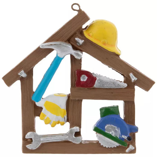 Construction Tools House Ornament
