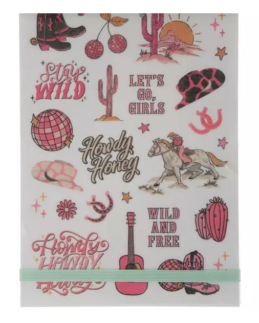 Cowgirl Disco Sticker Book