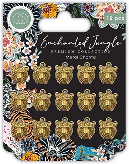 Enchanted Jungle Tiger Charms