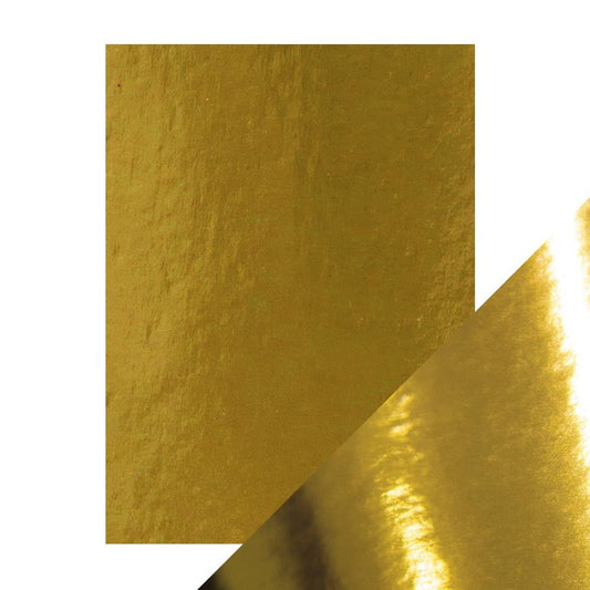 Craft Perfect Polished Gold Mirror Cardstock