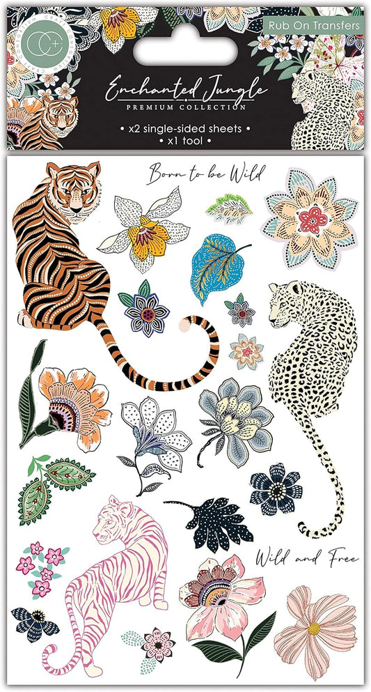 Enchanted Jungle RubOns by Craft Consortium