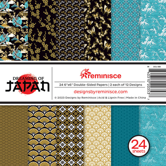 Reminisce Dreaming of Japan 6x6 Scrapbook Paper Pad