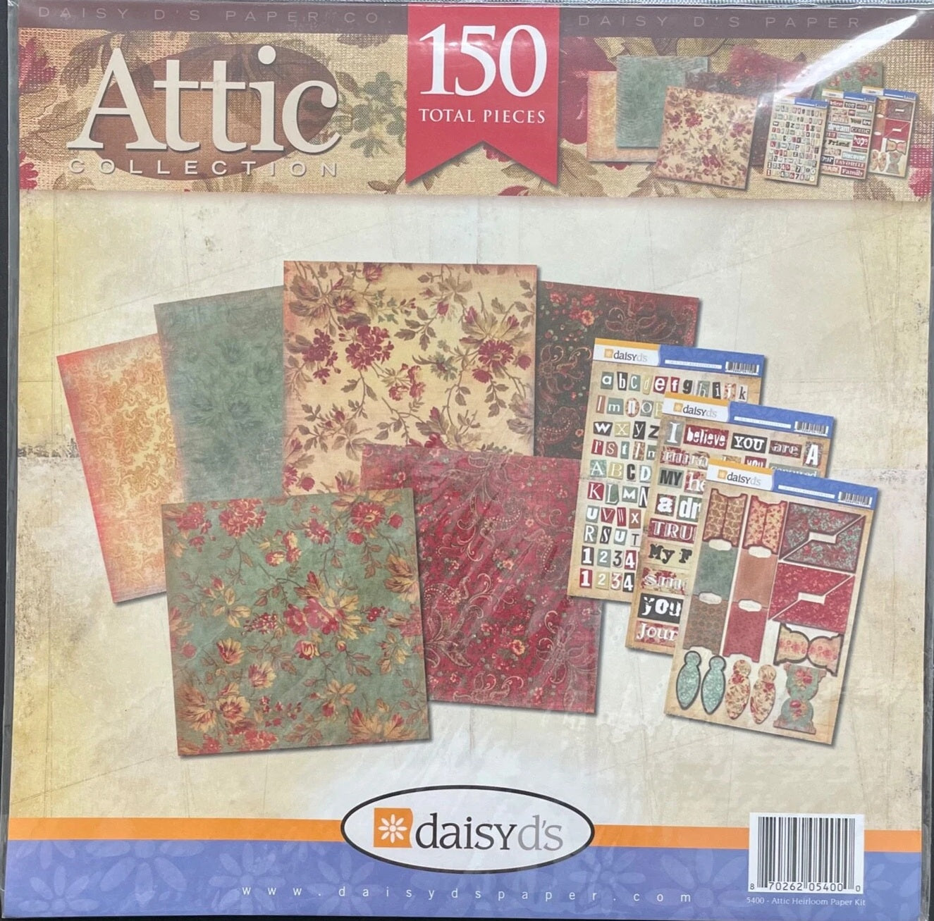 Daisy Ds Attic Collection Scrapbook Kit
