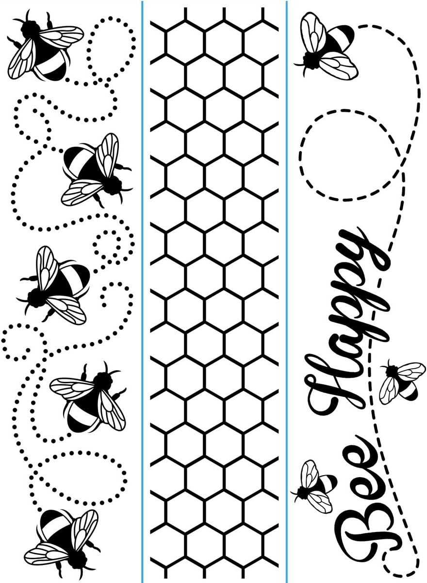 Darice Bee Embossing Folder Set of 3