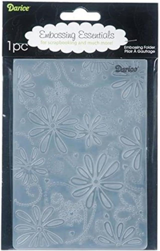 Large Petals Embossing Folder by Darice