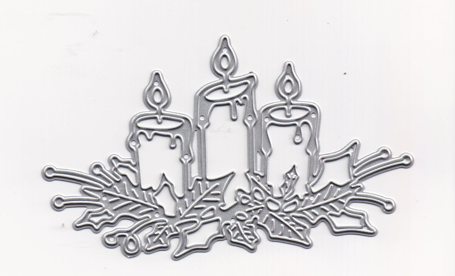 Christmas Candle Die