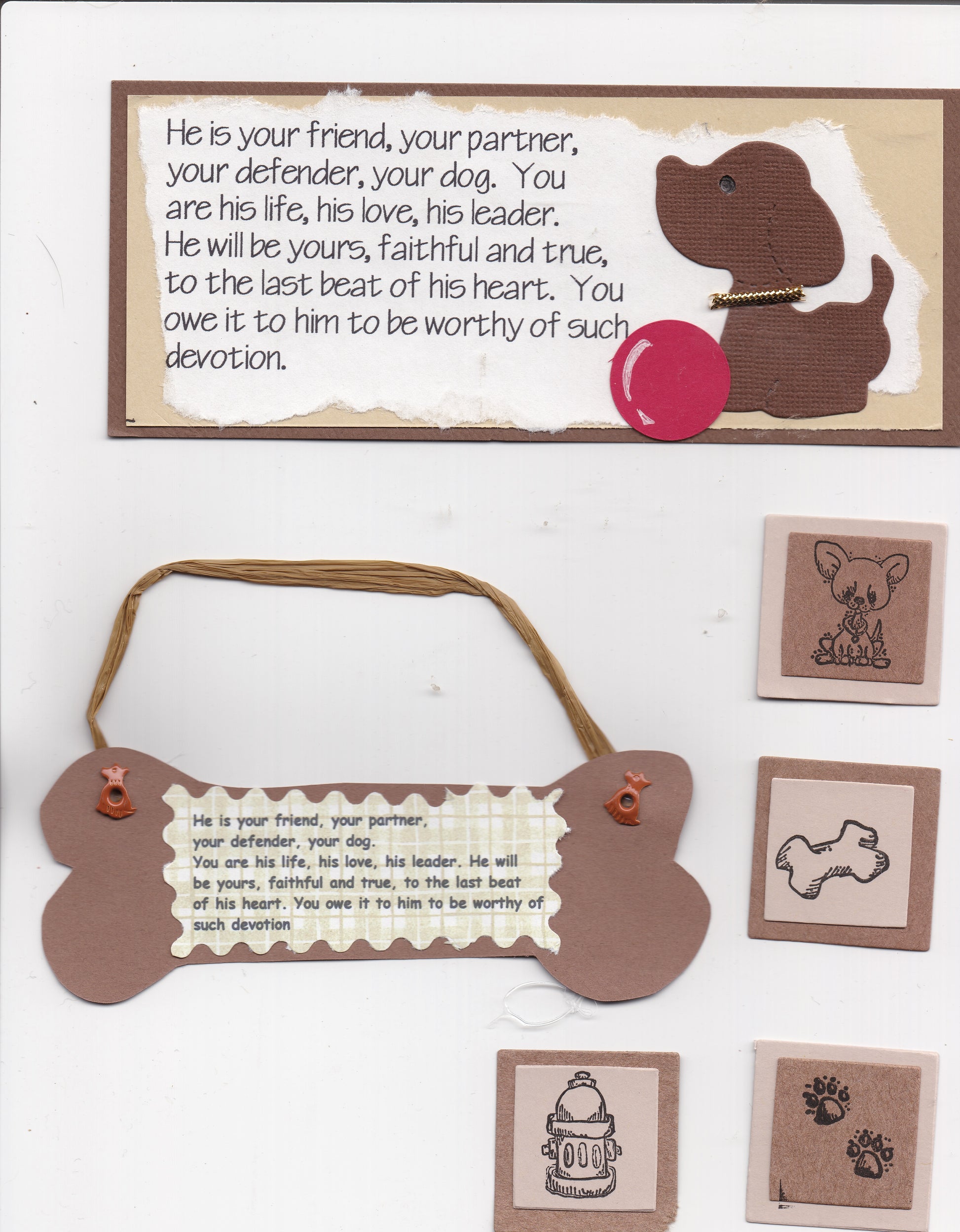 Dog Embellishment Set