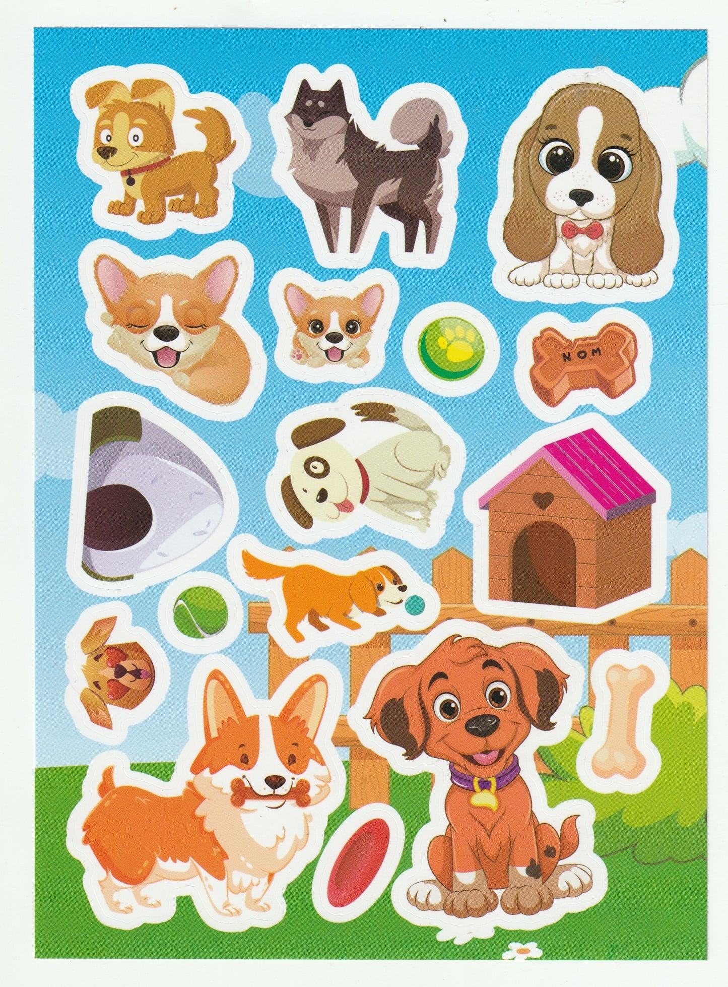 Dog House Stickers - Style #4