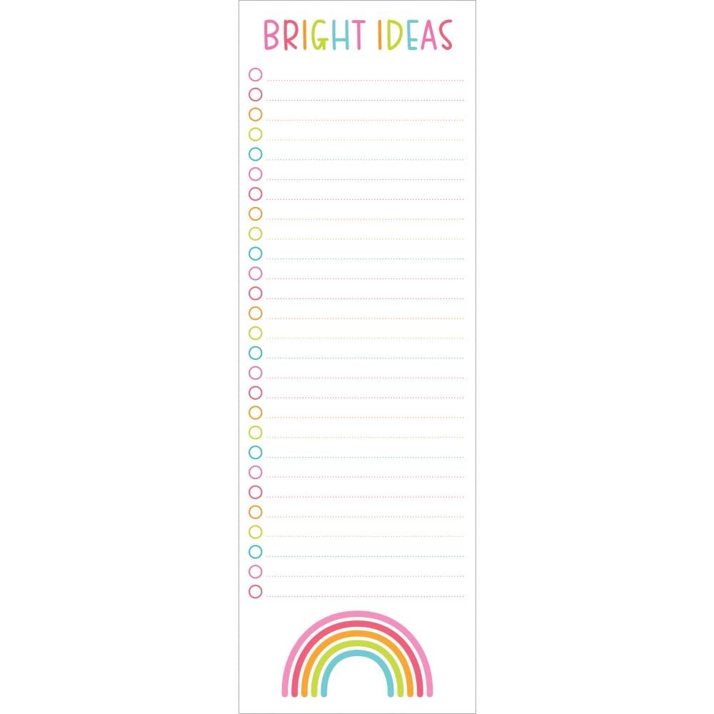 Bright ideas notepad by Doodlebug Designs