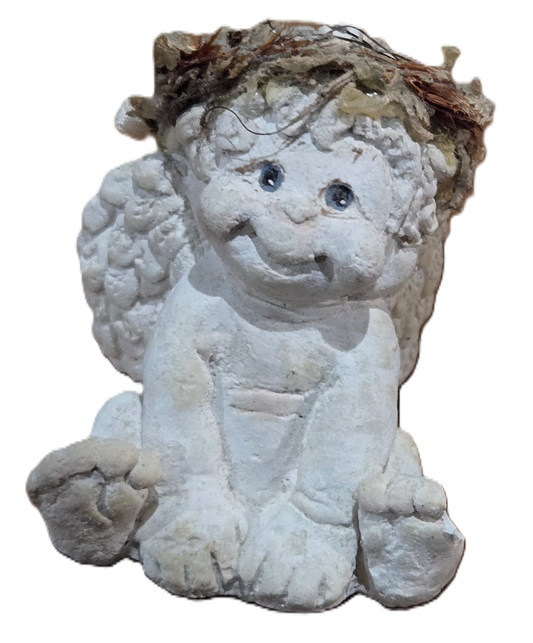 Dreamsicles Sitting Angel Cherub Figurine - Hands in Front No box