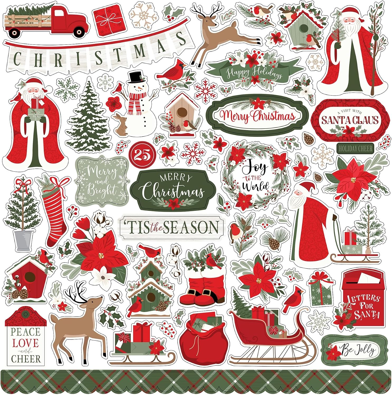 Echo Park Christmas Time Stickers