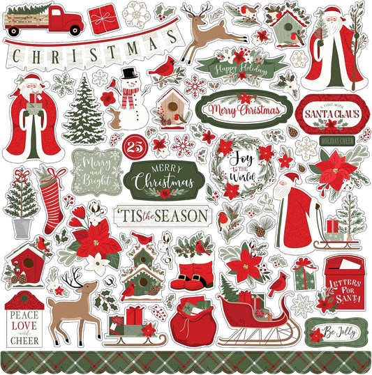 Echo Park Christmas Time Stickers