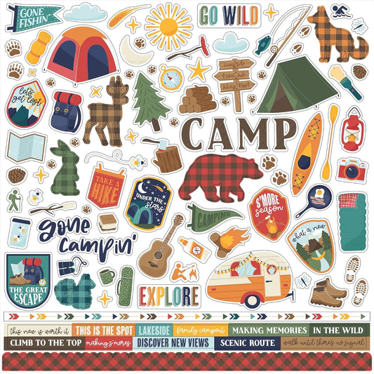 Echo Park Into the Wild Element Stickers