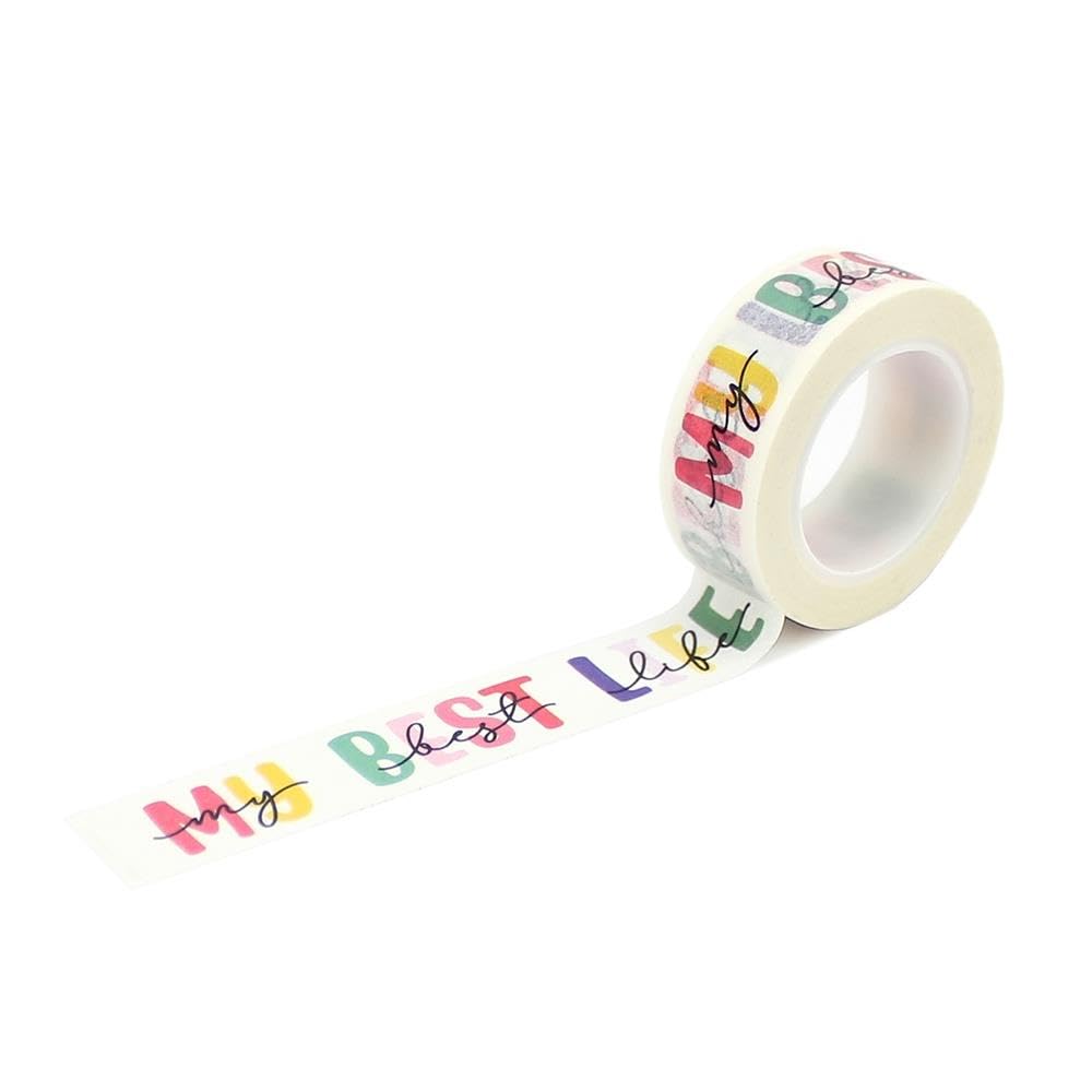 Echo Park My Best Life Words Washi Tape