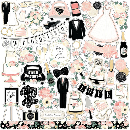 Echo Park Wedding Stickers