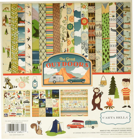 Carta Bella The Great Outdoors Collection Kit