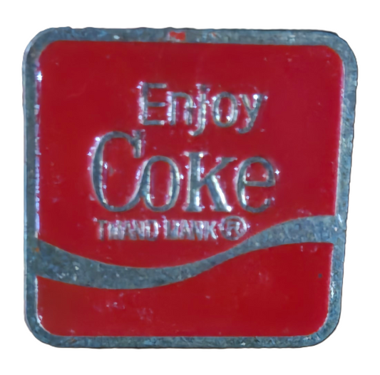 Enjoy Coke Lapel Pin