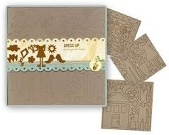 Fancy Pants Dress Up Chipboard