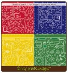 Fancy Pants Designs Playhouse Felt Shapes