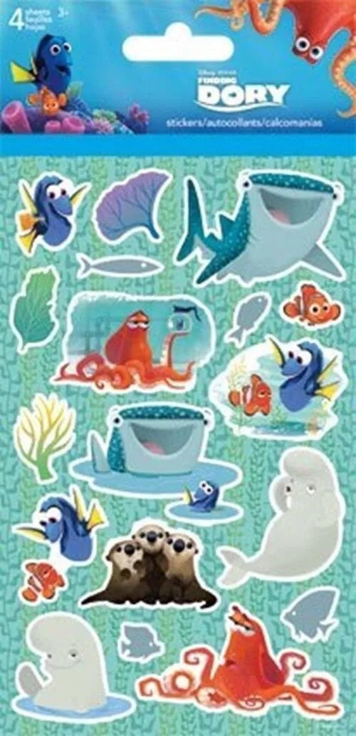 Dory Sticker Finding Dory Stickers - 4 Sheets – Country Croppers