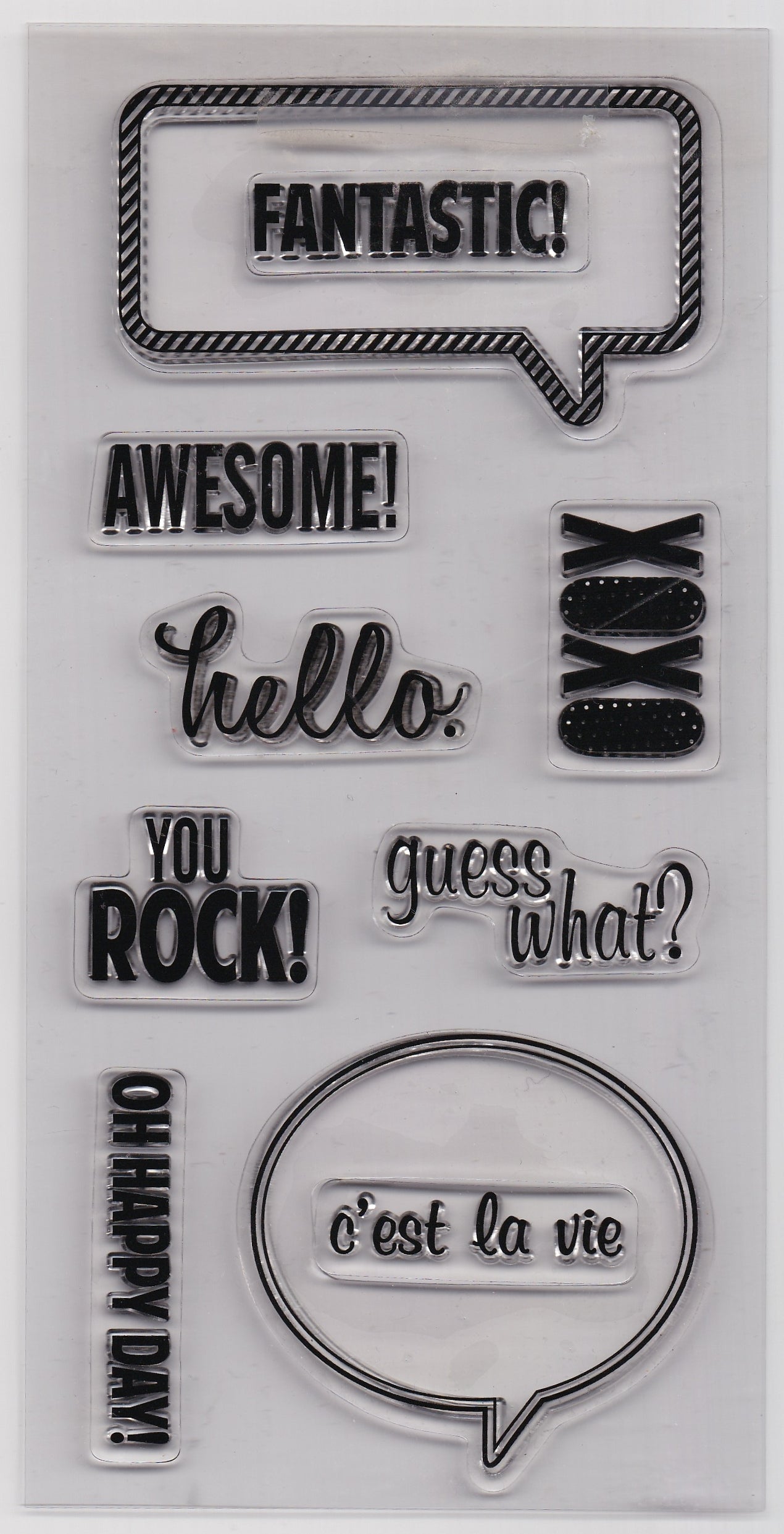 Fiskars Say What Stamps